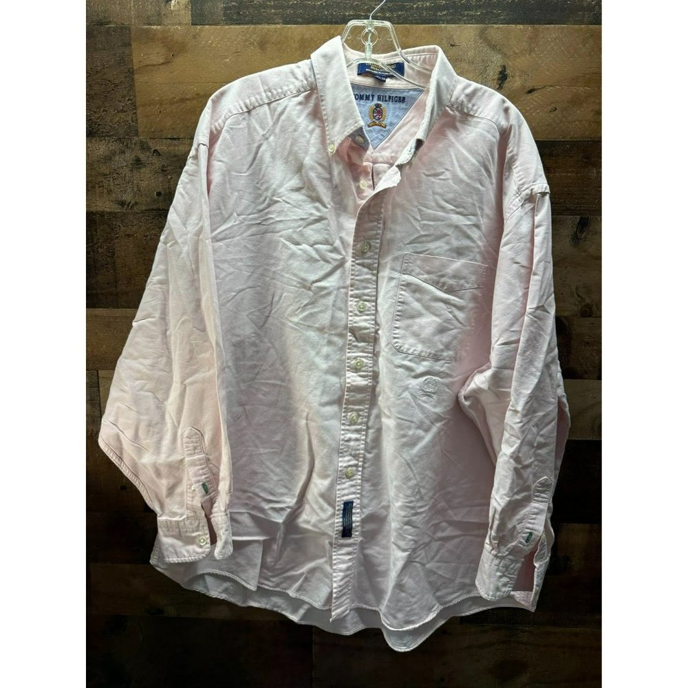 Tommy Hilfiger‎ Men's Long Sleeve Button Up Size 17 1/2-35
